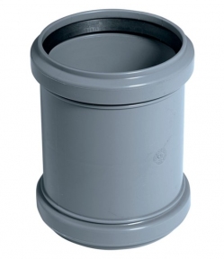 Муфта Ø32 біла Інсталпласт-ХВ