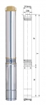 Глибинний насос Aquatica 1100Вт Hmax 79м Qmax 140л/хв (777142)